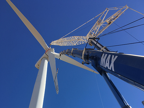 North Brown Hill Wind Farm- MAX Cranes