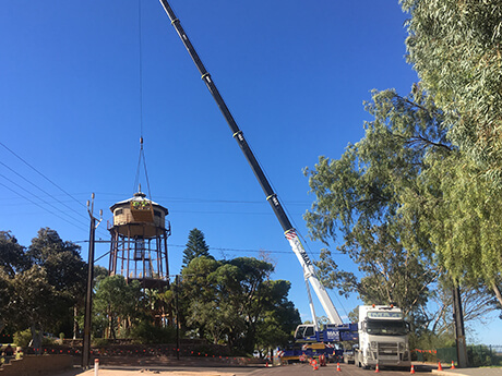 Port Augusta Water Tower - MAX Cranes