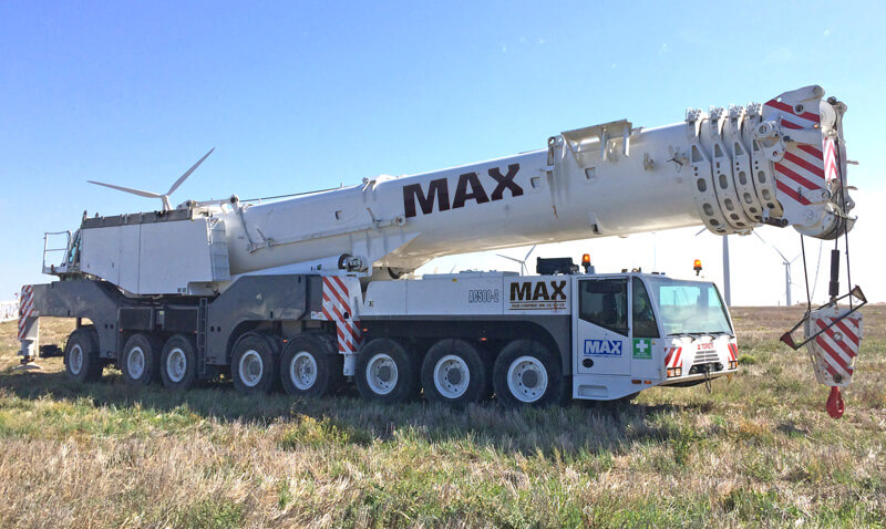 Terex AC500-2 500 tonne crane - MAX Cranes