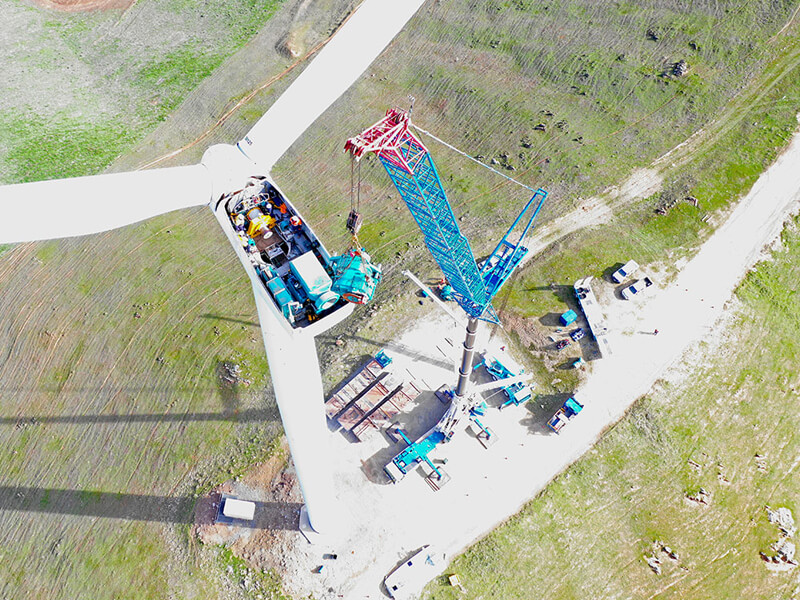 Jamestown Wind Farm Gearbox Exchange